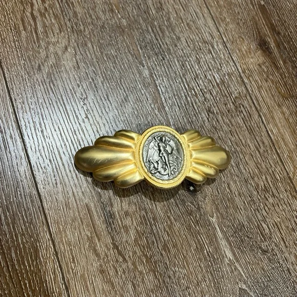 Accessocraft NYC Gold and Silver Belt Buckle - avconcontrols.com display picture 2